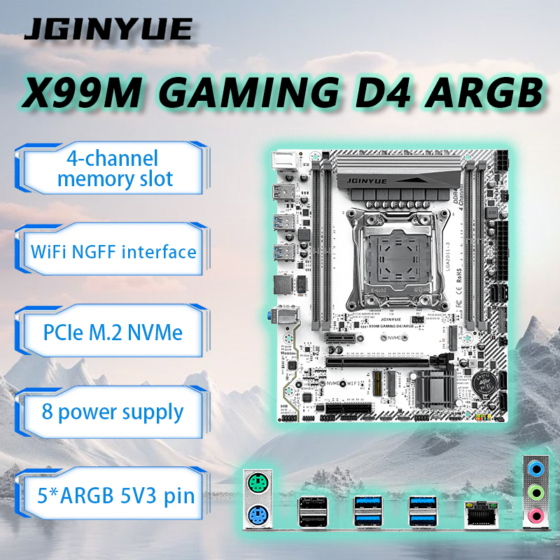 Home Cooking Videos - JGINYUE X99 Anakart LGA2011-3 M-ATX Xeon