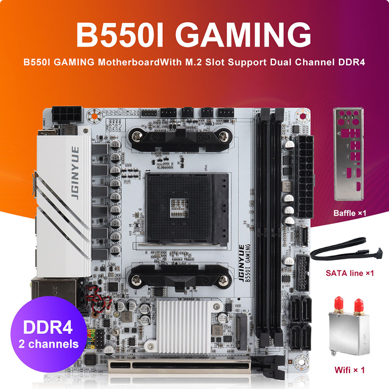 Home Cooking Videos - JINGYUE B550I OYUN Anakart AM4 PCIe
