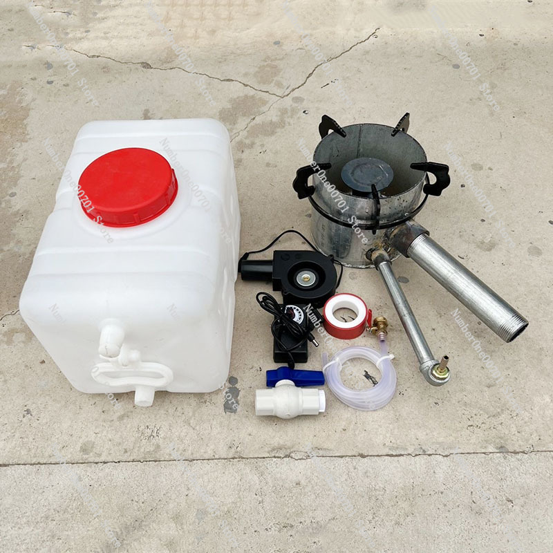 Home Cooking Heater - Mavi Alevli Atık Yağ Gazlaştırma Sobası