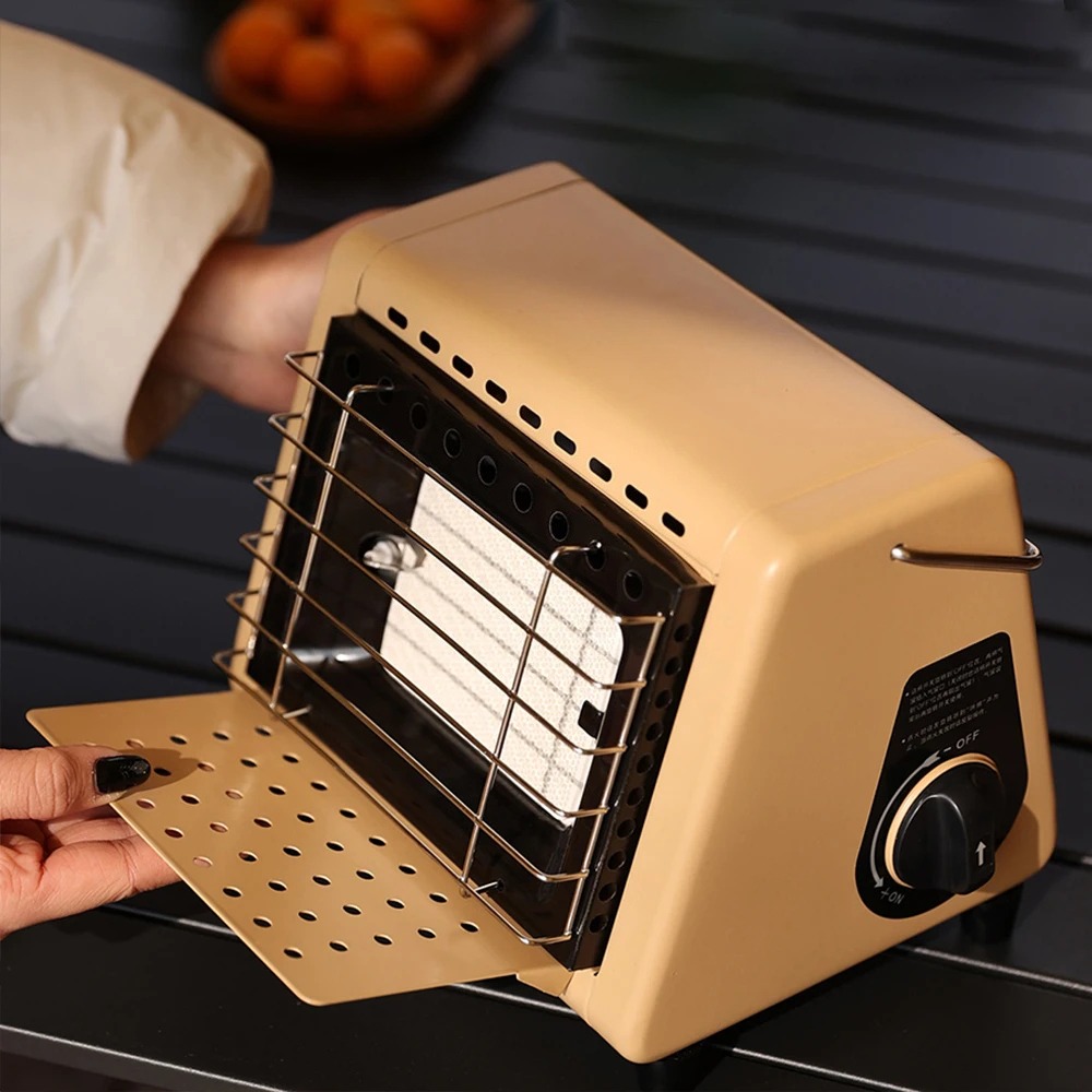 Home Cooking Heater - 1.5KW Taşınabilir Gazlı Soba Isıtıcı BBQ
