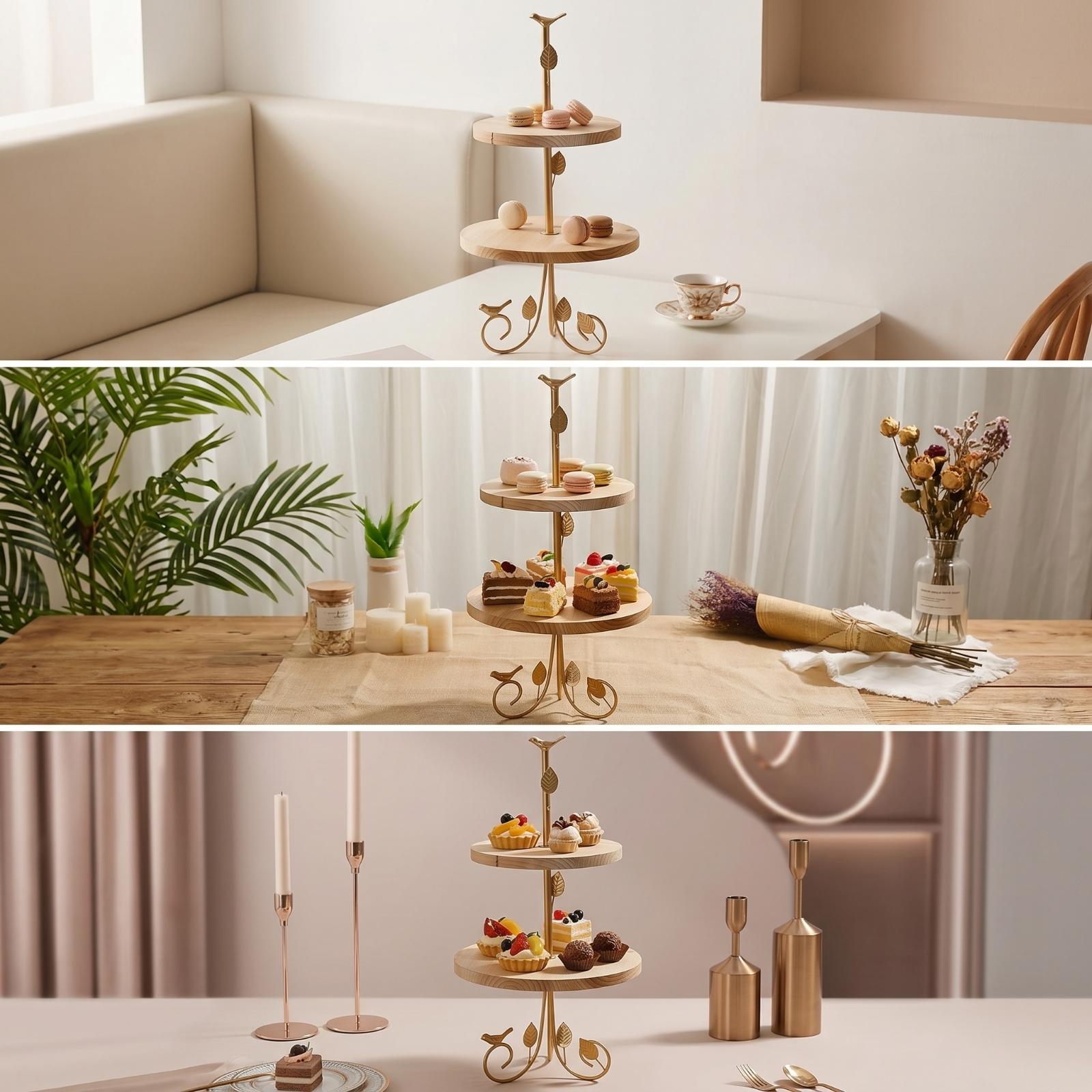 İki Katlı Tatlı Standı Altın R - Home Cooking Host incelemesi ve fiyatı