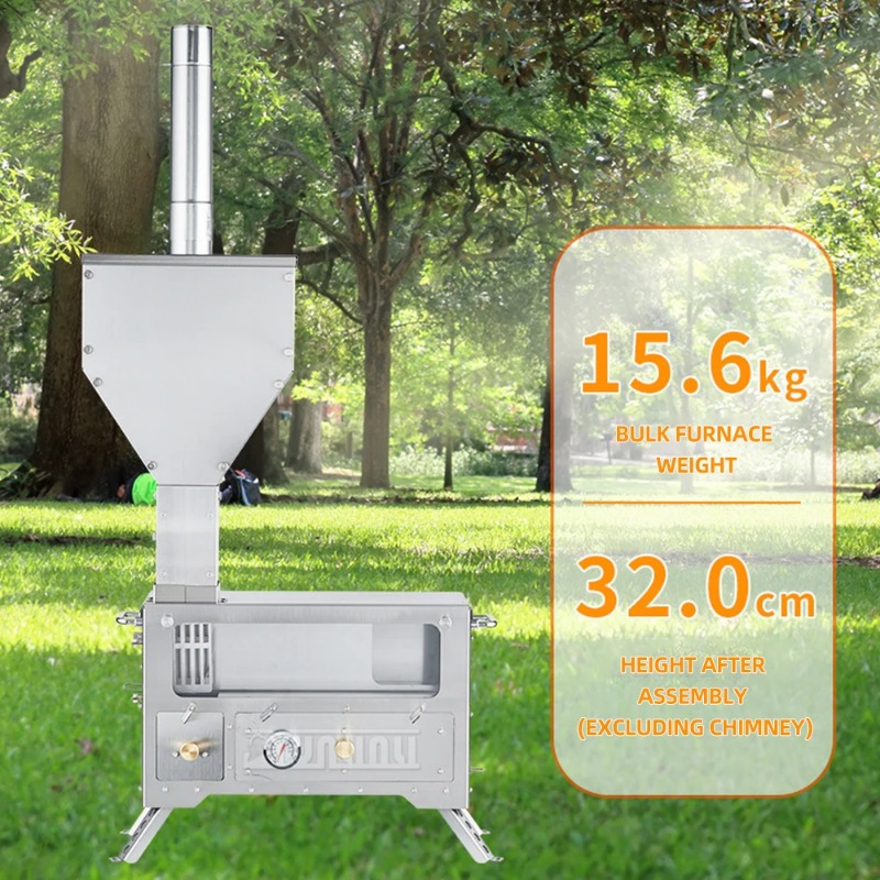 Taşınabilir Açık Hava Odun Sob - Home Cooking Heater incelemesi ve fiyatı